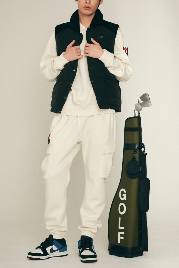 Golden Bear - 캐주얼팬츠 - Jersey Cargo Jogger Pants