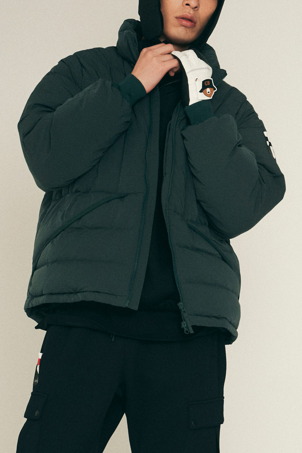 Golden Bear - 다운/패딩 - Detachable Sleeves Down Jacket