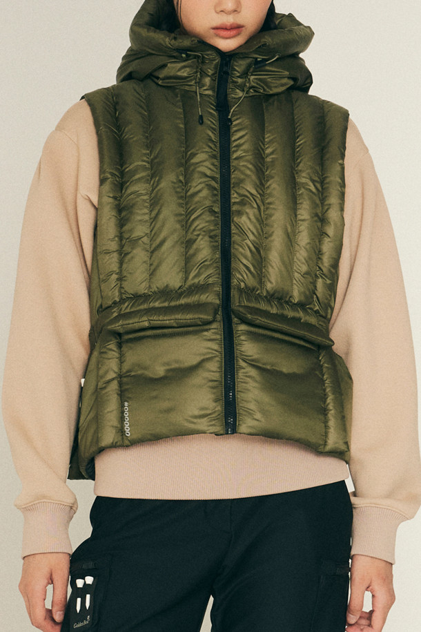 Golden Bear - 패딩 - Cart Padding Hood Vest (for Women)