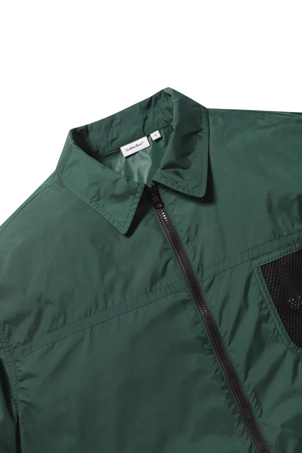 Golden Bear - 반팔티셔츠 - Full zip-up Collar shirts