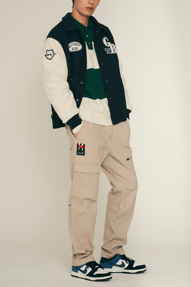 Golden Bear - 캐주얼팬츠 - Brushed Cotton stretch Cargo Pants