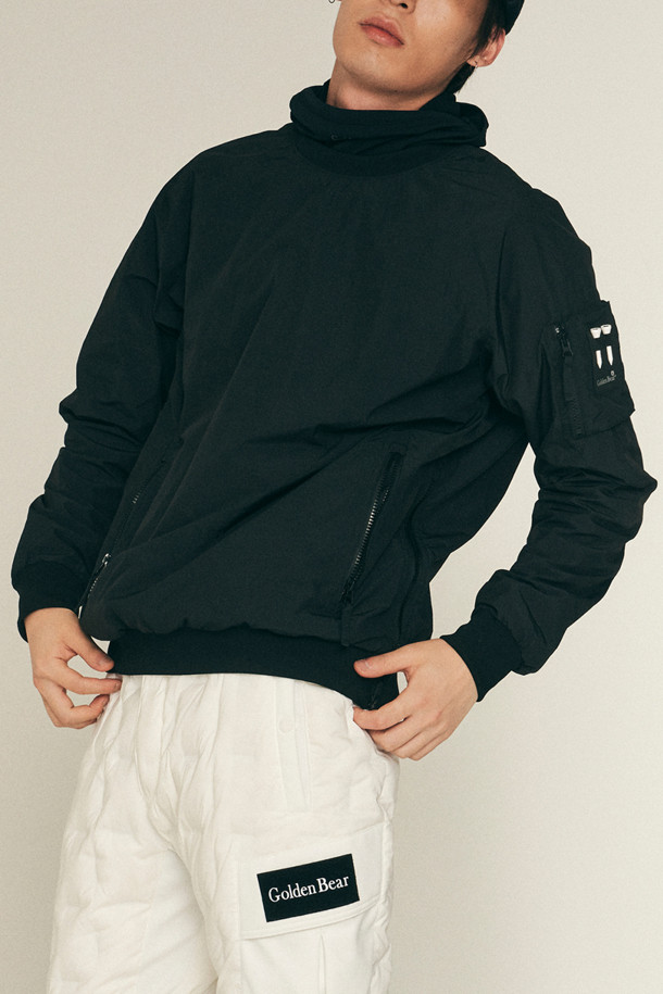 Golden Bear - 긴팔티셔츠 - Mesh lining MA-1 Woven Sweatshirt