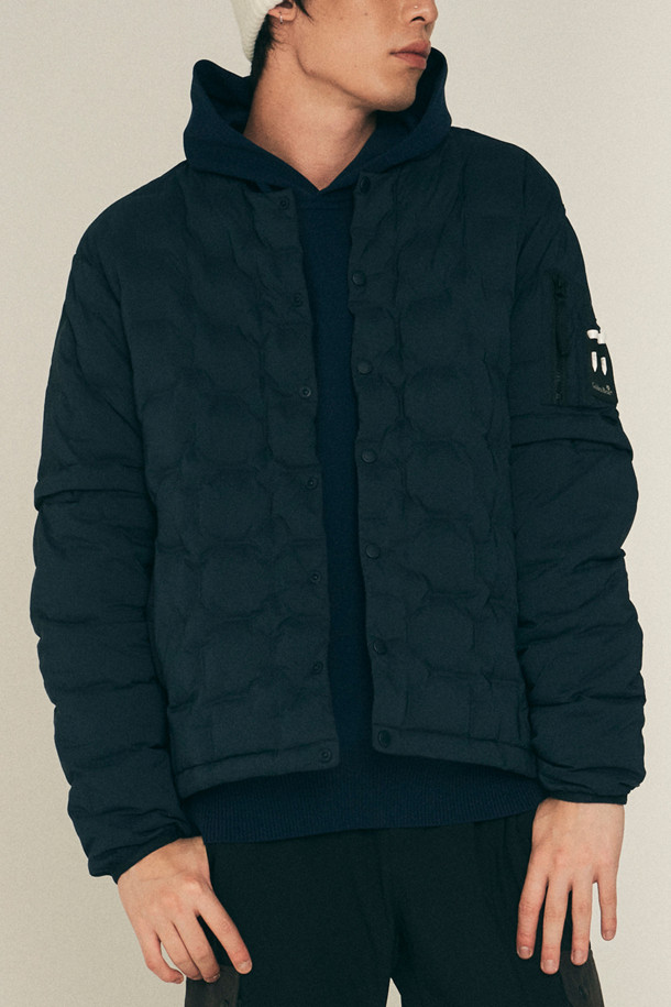 Golden Bear - 다운/패딩 - Detachable Sleeves Tube Down Jacket