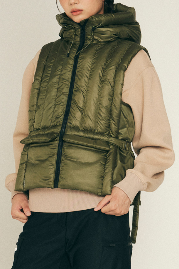 Golden Bear - 패딩 - Cart Padding Hood Vest (for Women)