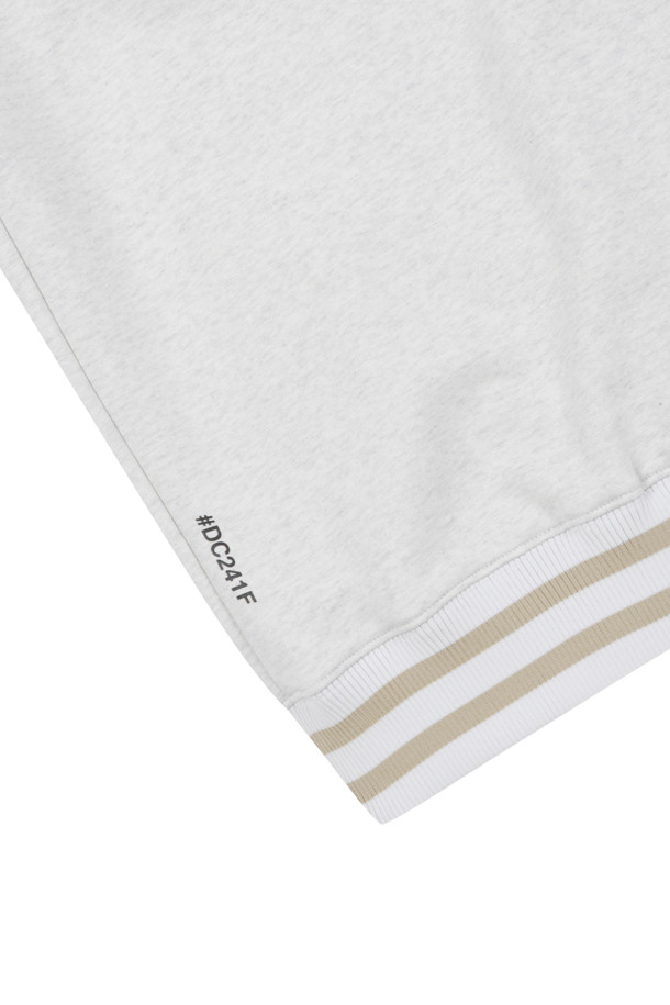 Golden Bear - 긴팔티셔츠 - Stripe Rib-banded Crewneck Sweatshirt