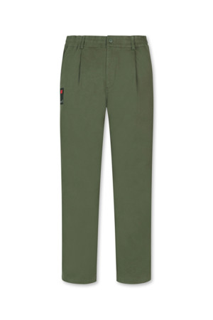 One Tuck Cotton Chino Pants