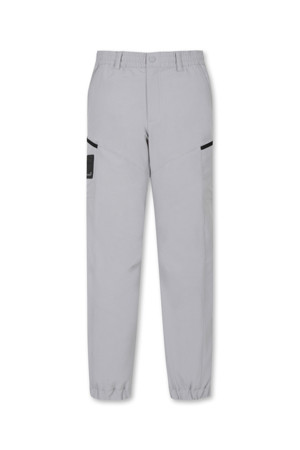 Diagonal-cut Jogger pants