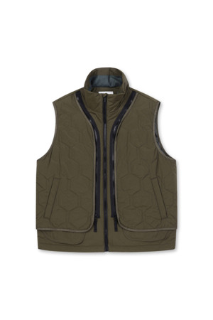 Utility Padded Full Zip-up Vest