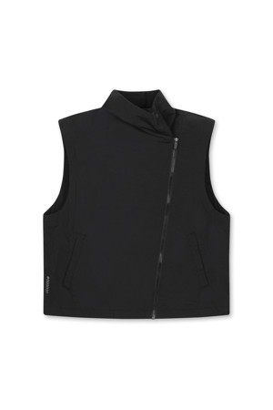 Asymmetric Zip-up Vest (for Women)