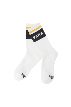 Color Wordmark Stripe Socks