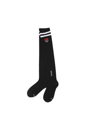 GB embroidery Knee Socks (for Women)