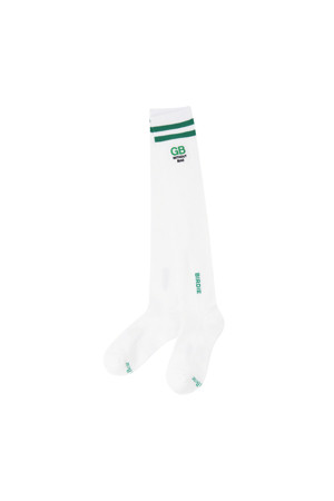 GB embroidery Knee Socks (for Women)