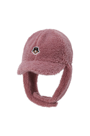 Pile Fleece Earflap Cap (for Women)