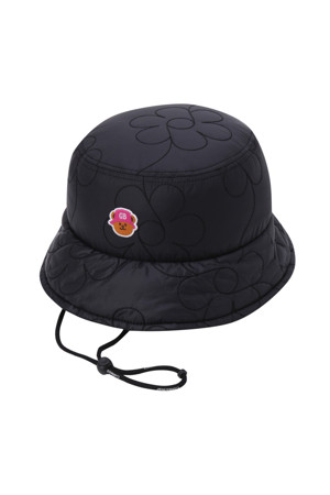 Smile Quilted Bucket Hat (for Women)