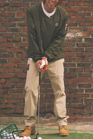 Cargo pocket Tapered Pants