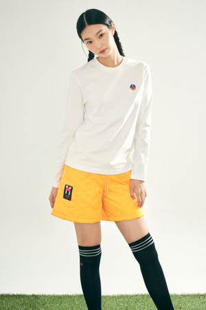 Smile Logo Quilted Shorts (for Women)