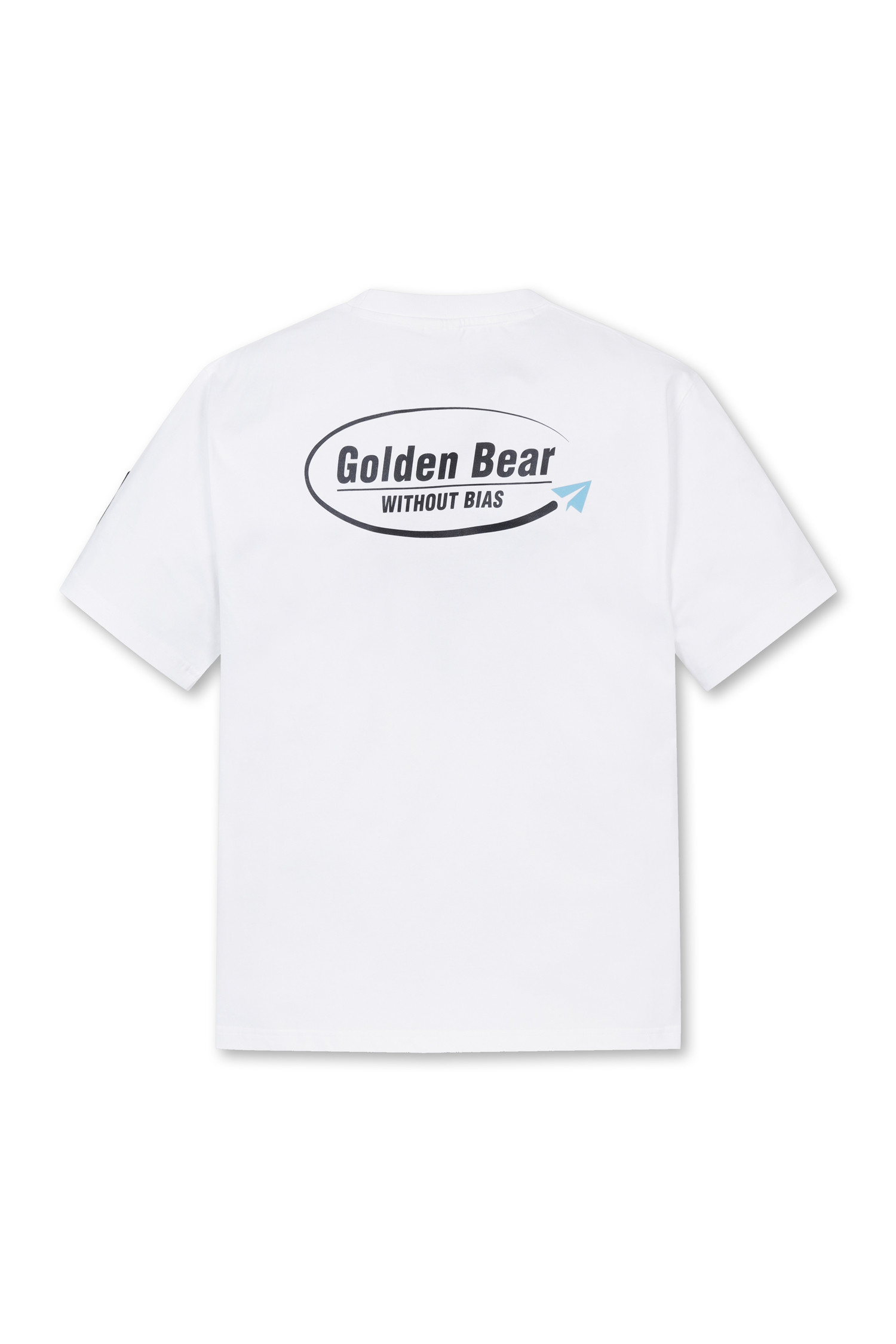 Oval Graphic Logo Tshirt_Golden Bear