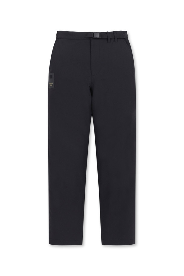 Golden Bear - 캐주얼팬츠 - (MEN) Bonded Fabric Tapered Fit Pants(Black)