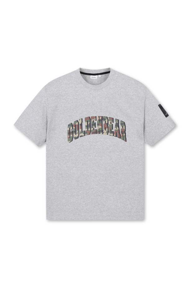 Golden Bear - 반팔티셔츠 - Camo Bear Arch Logo T-shirt