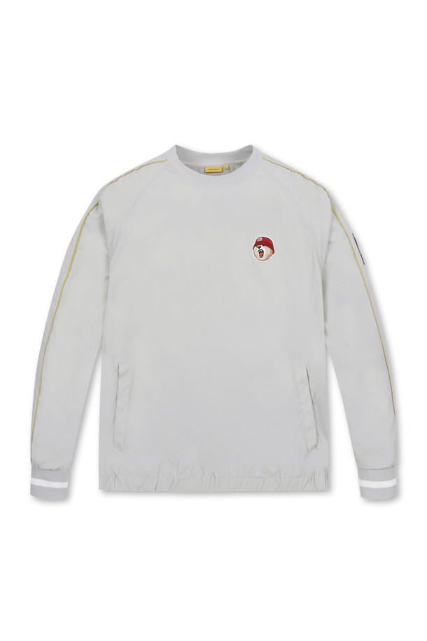 Golden Bear - 긴팔티셔츠 - (MEN) Piping Line Woven Sweatshirt(Grey)