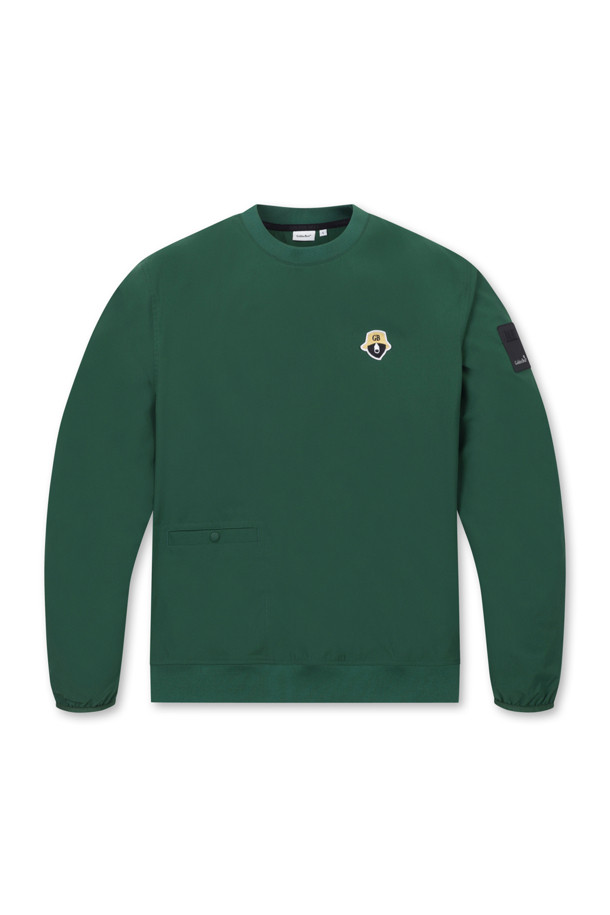 Golden Bear - 긴팔티셔츠 - (MEN) Stretch Woven Crewneck Sweatshirt