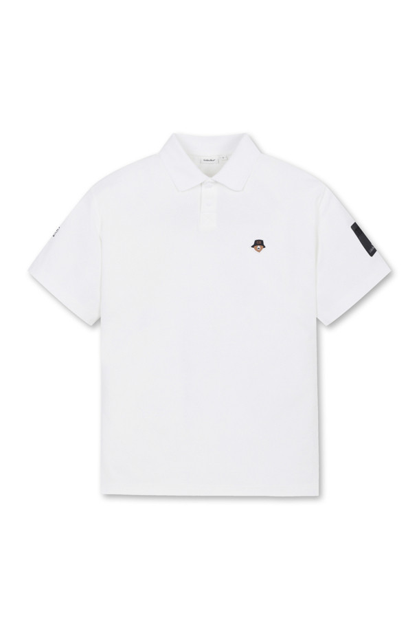 Golden Bear - 반팔티셔츠 - [Re-Order](MEN) PAR3 Graphic EMB Pique Shirt