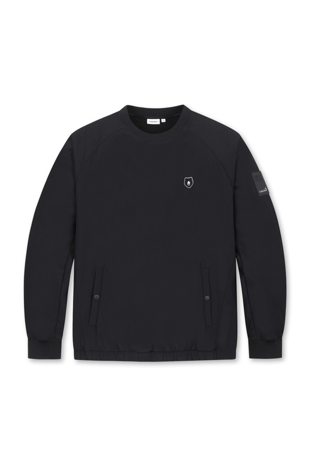 Golden Bear - 긴팔티셔츠 - (MEN) Padded Stretch Woven Sweatshirt(Black)