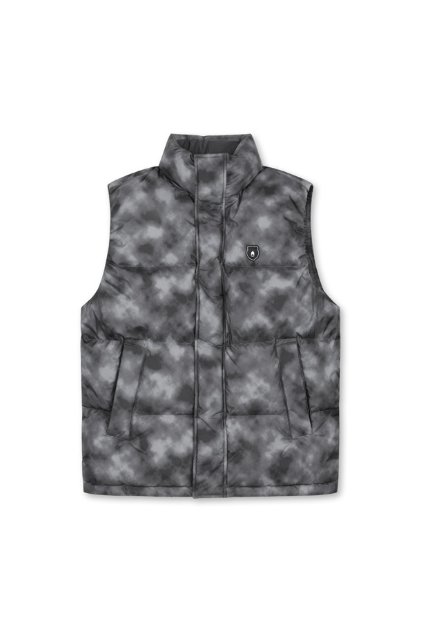 Golden Bear - 베스트 - (MEN) Essential Stand Collar Down Vest(Grey)