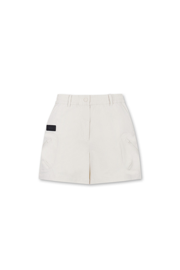 Golden Bear - 쇼트팬츠 - (WOMEN) Zipper Cargo Shorts(Beige)