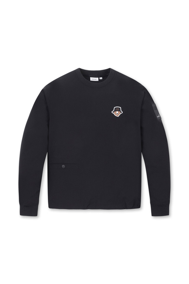 Golden Bear - 긴팔티셔츠 - (WOMEN) Big Bear Wappen Woven MTM