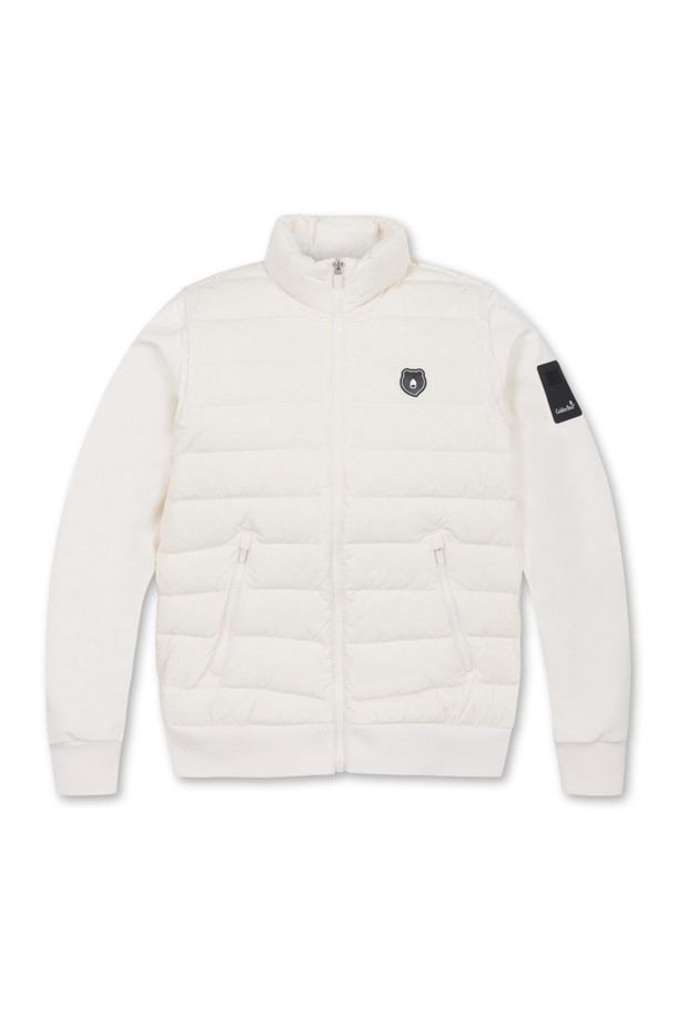 Golden Bear - 점퍼 - (WOMEN) Down Hybrid Full Zip-up(Ivory)