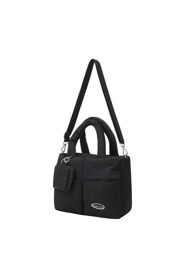 Golden Bear - 토트백 - (WOMEN) Padded 2way Totebag(Black)