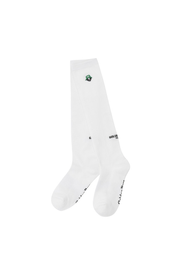 Golden Bear - 양말 - (WOMEN) Essential Knee Socks(White)