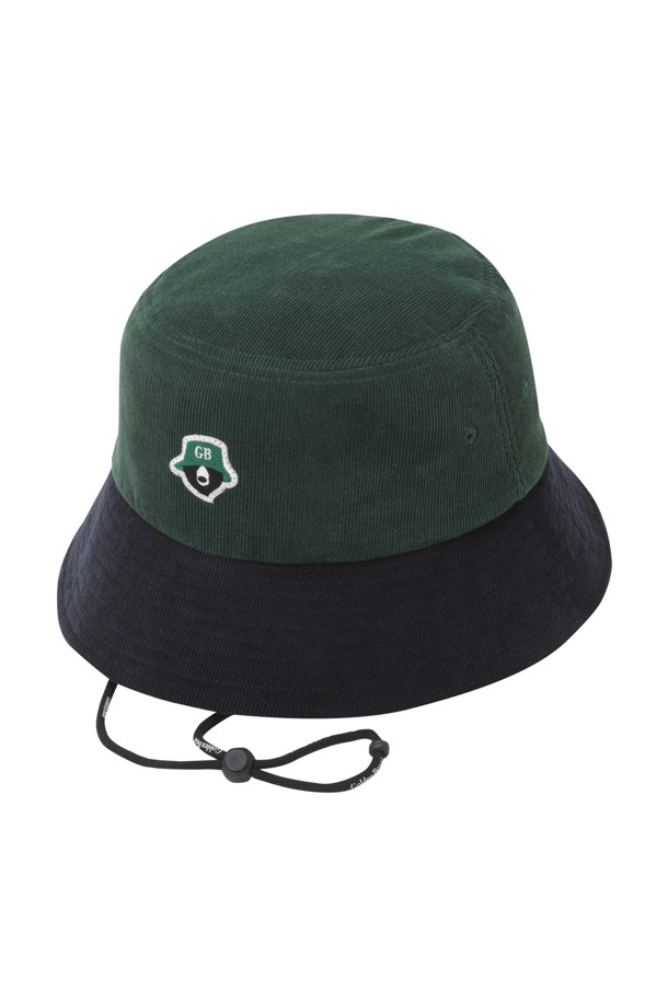 Golden Bear - 모자 - (UNI) Corduroy Bucket Hat(Green)