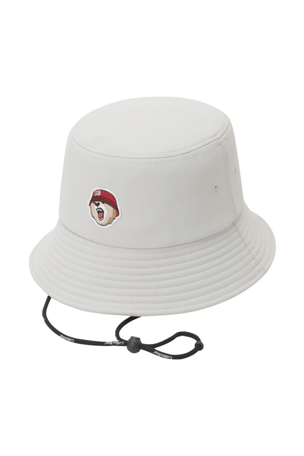 Golden Bear - 모자 - (UNI) Essential V Bear BucketHat(Beige)