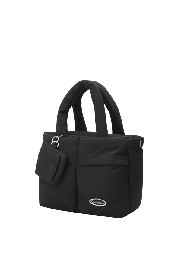 Golden Bear - 토트백 - (WOMEN) Padded 2way Totebag(Black)