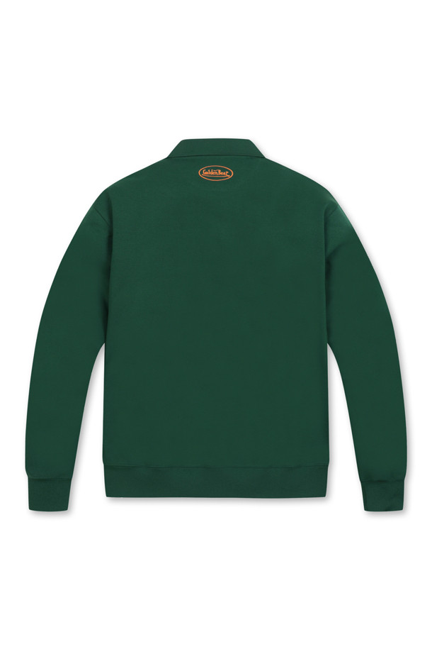 Golden Bear - 티셔츠/셔츠 - Oval Logo Collar Sweatshirt