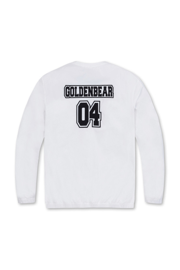 Golden Bear - 긴팔티셔츠 - Back Number Woven Sweatshirt