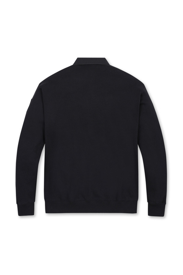 Golden Bear - 긴팔티셔츠 - (MEN) Double-face fabric Long Sleeves Sweatshirt(Black)