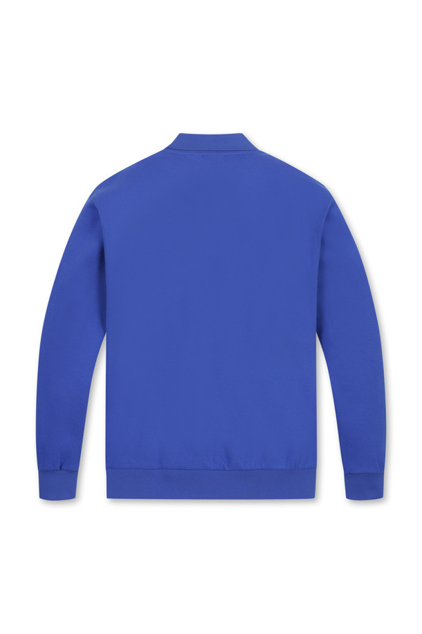 Golden Bear - 스웻셔츠 - (UNI) Essential Knit Collar Sweatshirt(Blue)