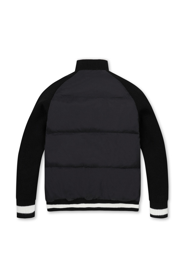 Golden Bear - 다운/패딩 - (MEN) Knit Hybrid Full Zip Jumper(Black)