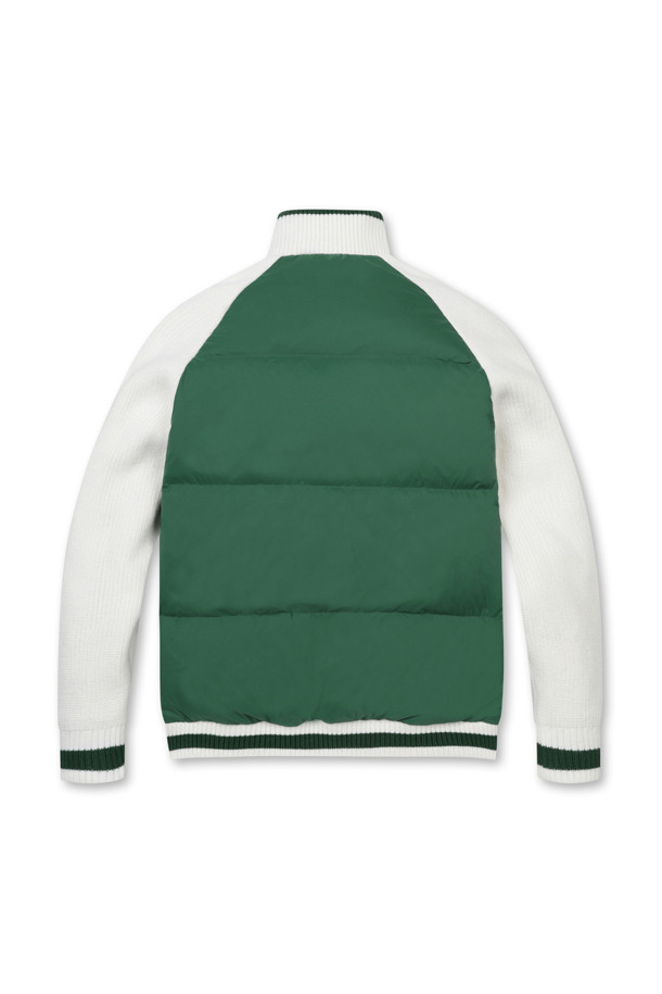 Golden Bear - 블루종/점퍼 - (MEN) Knit Hybrid Full Zip Jumper(Green)