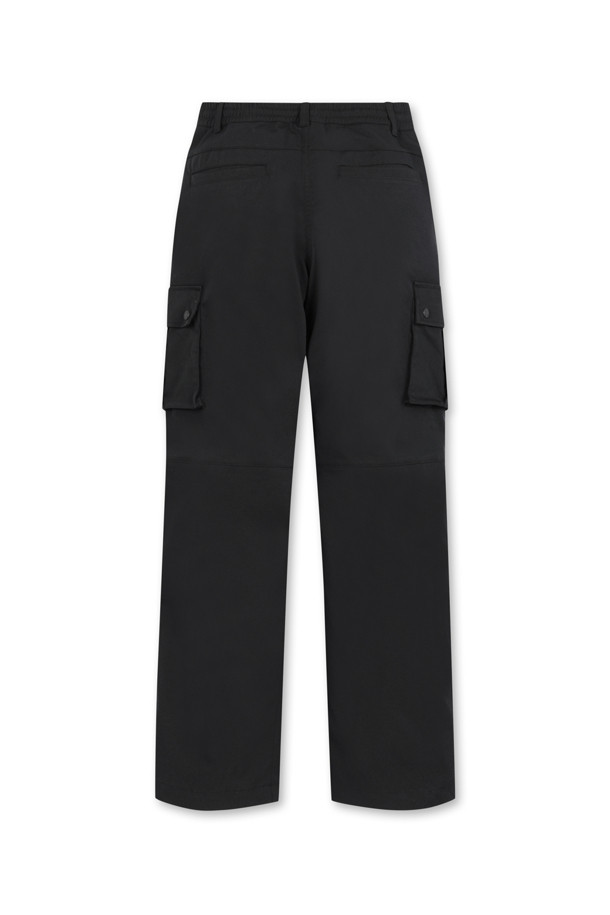 Golden Bear - 롱/미디팬츠 - Cargo Pocket Straight-fit Pants (for Women)