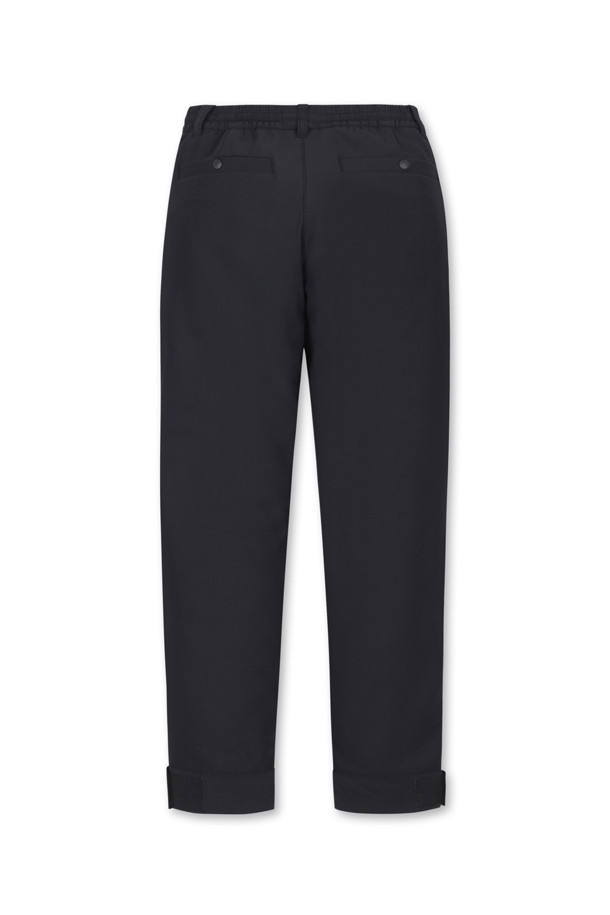 Golden Bear - 롱/미디팬츠 - (WOMEN) Bonding Semi Jogger Pants(Black)					