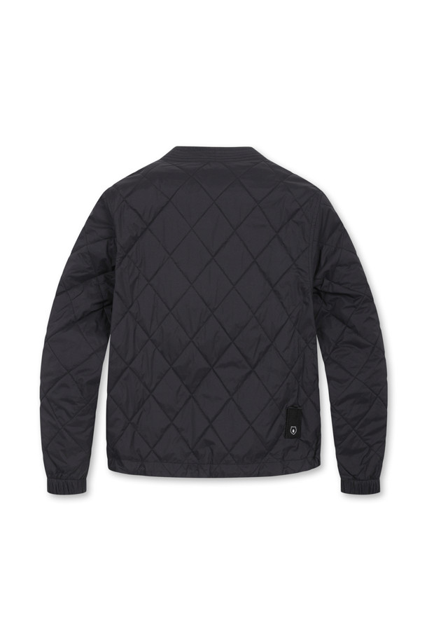 Golden Bear - 스웻셔츠 - (WOMEN) Quilted V-neck SweatShirt(Black)	