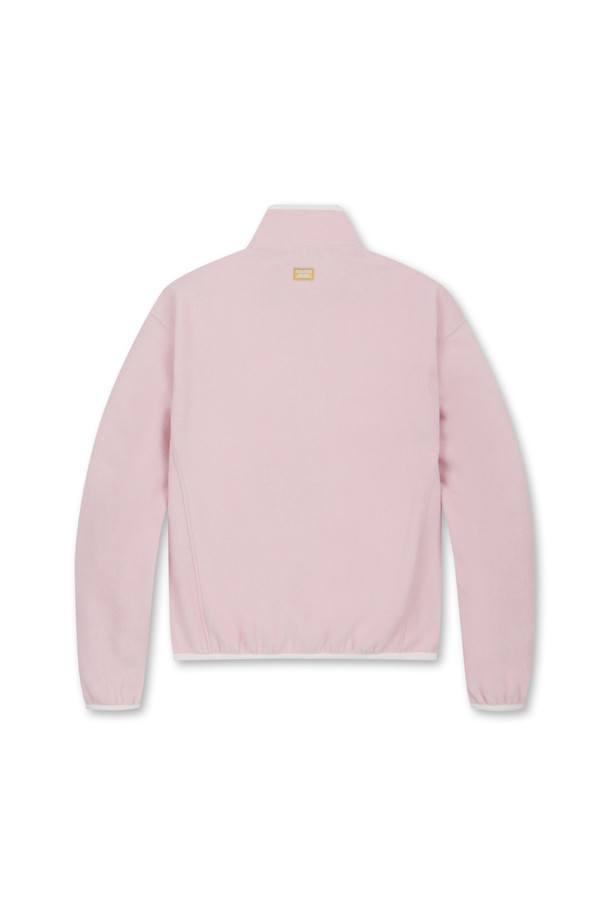 Golden Bear - 스웻셔츠 - (WOMEN) Button Neck Fleece SweatShirt(Pink)