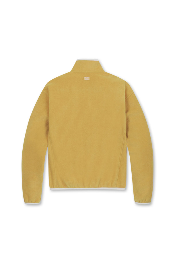 Golden Bear - 스웻셔츠 - (WOMEN) Button Neck Fleece SweatShirt(Yellow)