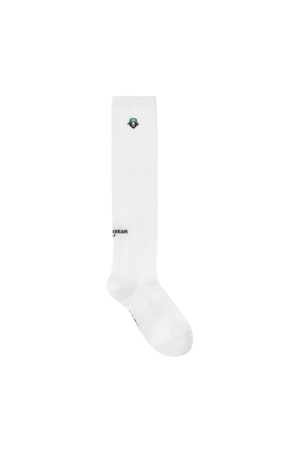 Golden Bear - 양말 - (WOMEN) Essential Knee Socks(White)