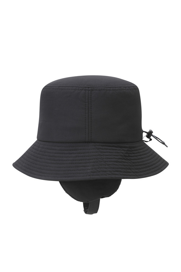 Golden Bear - 모자 - (UNI) Detachable Earflap Bucket Hat(Black)