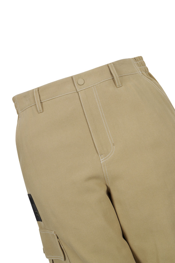 Golden Bear - 캐주얼팬츠 - (MEN) 6 Pocket Straight Pants(Beige)